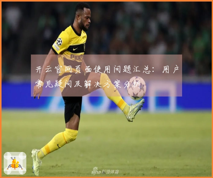 开云官网页面使用问题汇总：用户常见疑问及解决方案分析